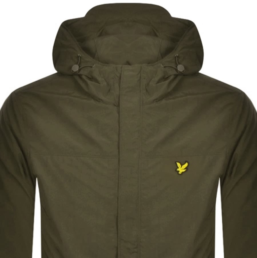 Alternative Image for ProductLyle And Scott Hooded Pocket Jacket Khaki2