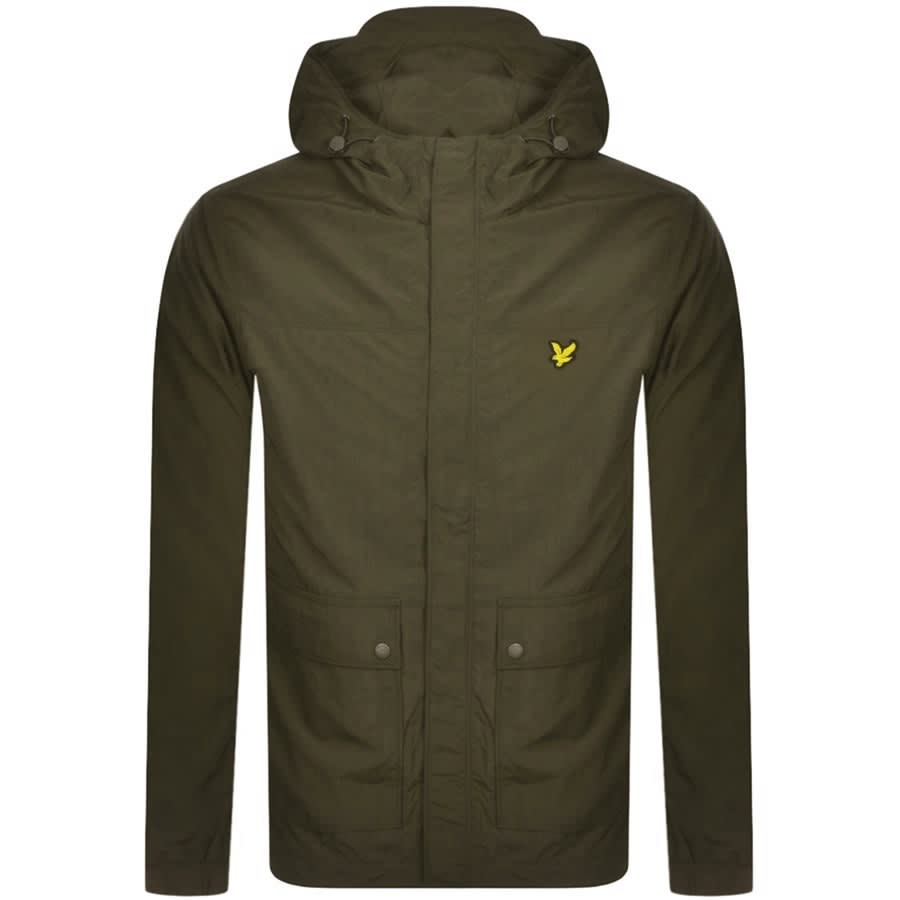 Alternative Image for ProductLyle And Scott Hooded Pocket Jacket Khaki1
