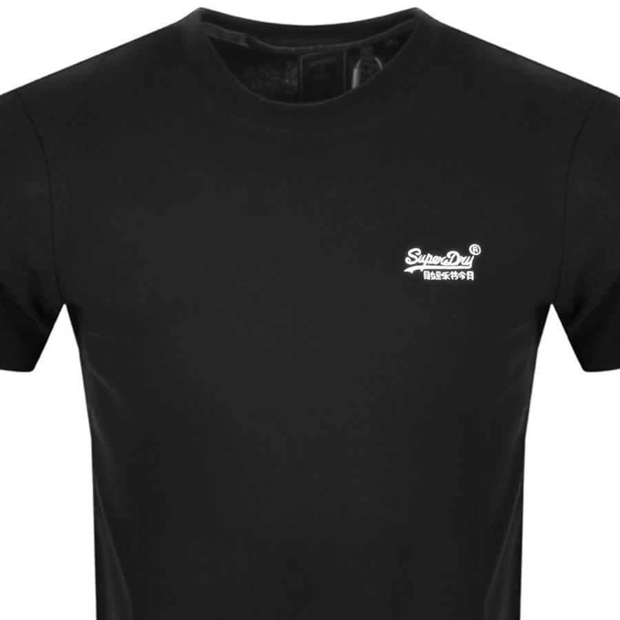 Alternative Image for ProductSuperdry Short Sleeved T Shirt Black2