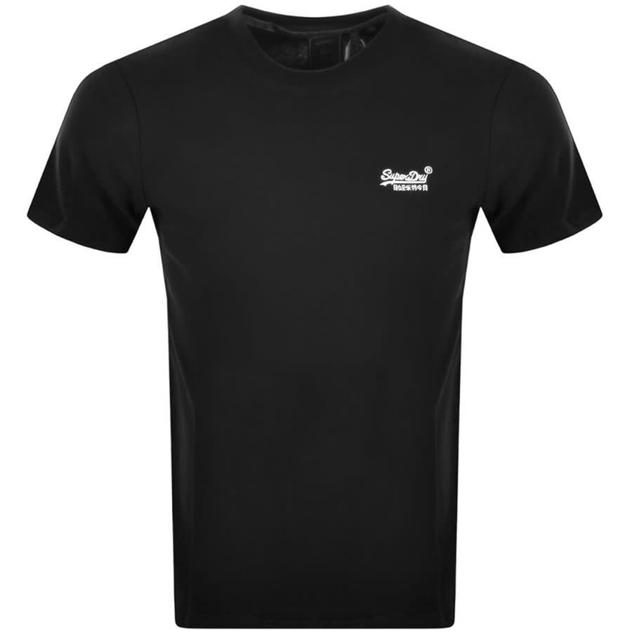 Alternative Image for ProductSuperdry Short Sleeved T Shirt Black1