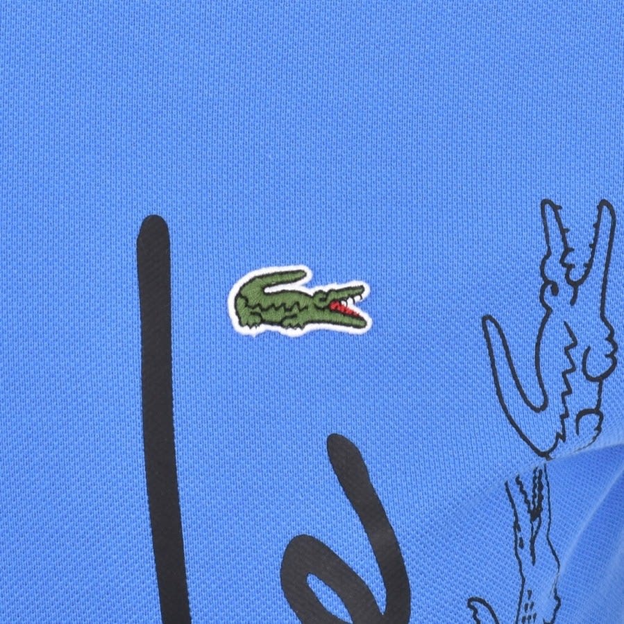 Alternative Image for ProductLacoste Short Sleeved Polo T Shirt Blue3