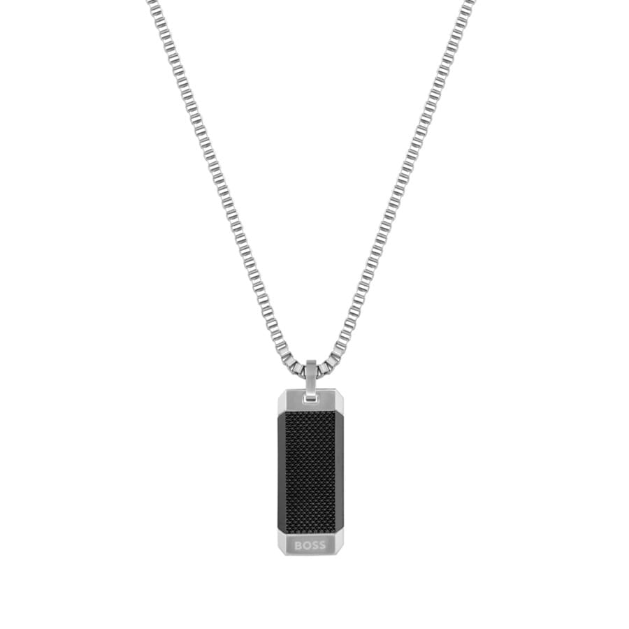 Alternative Image for ProductBOSS Pendant Necklace Silver3