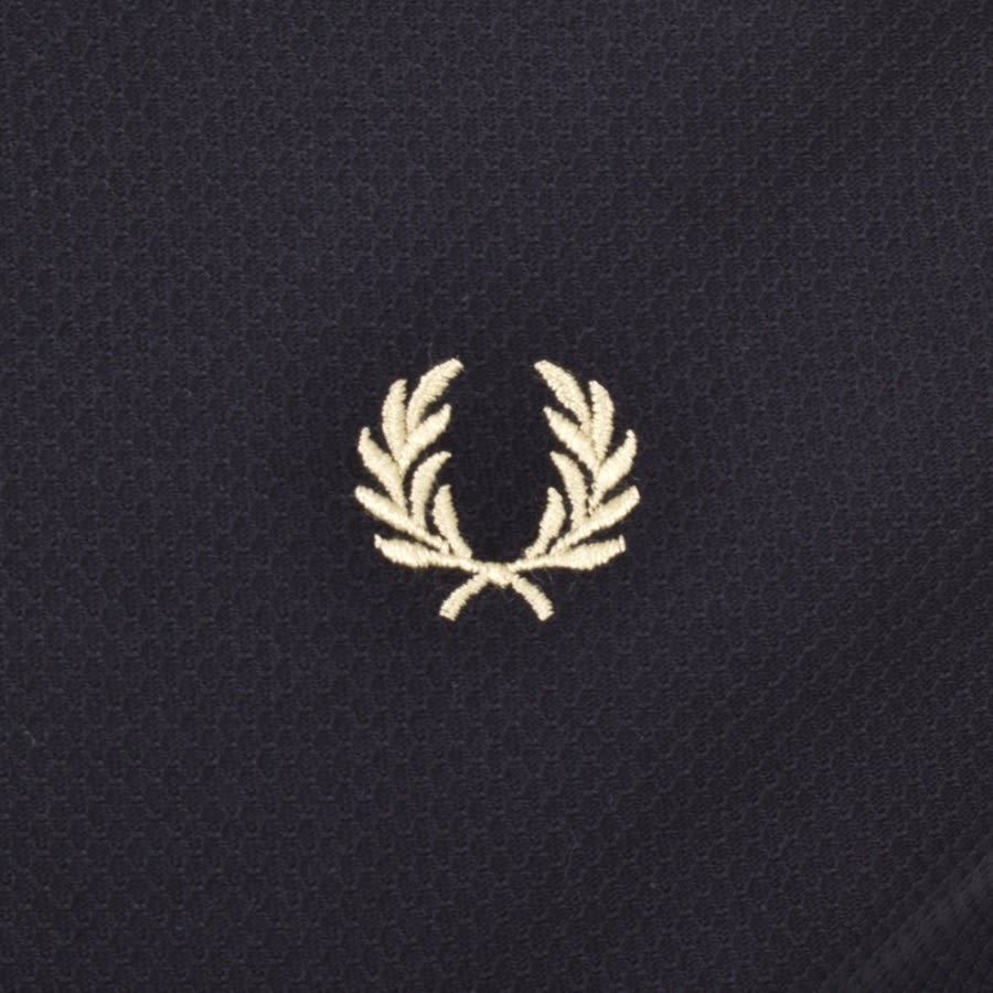 Alternative Image for ProductFred Perry Tipped Cuff T Shirt Navy3