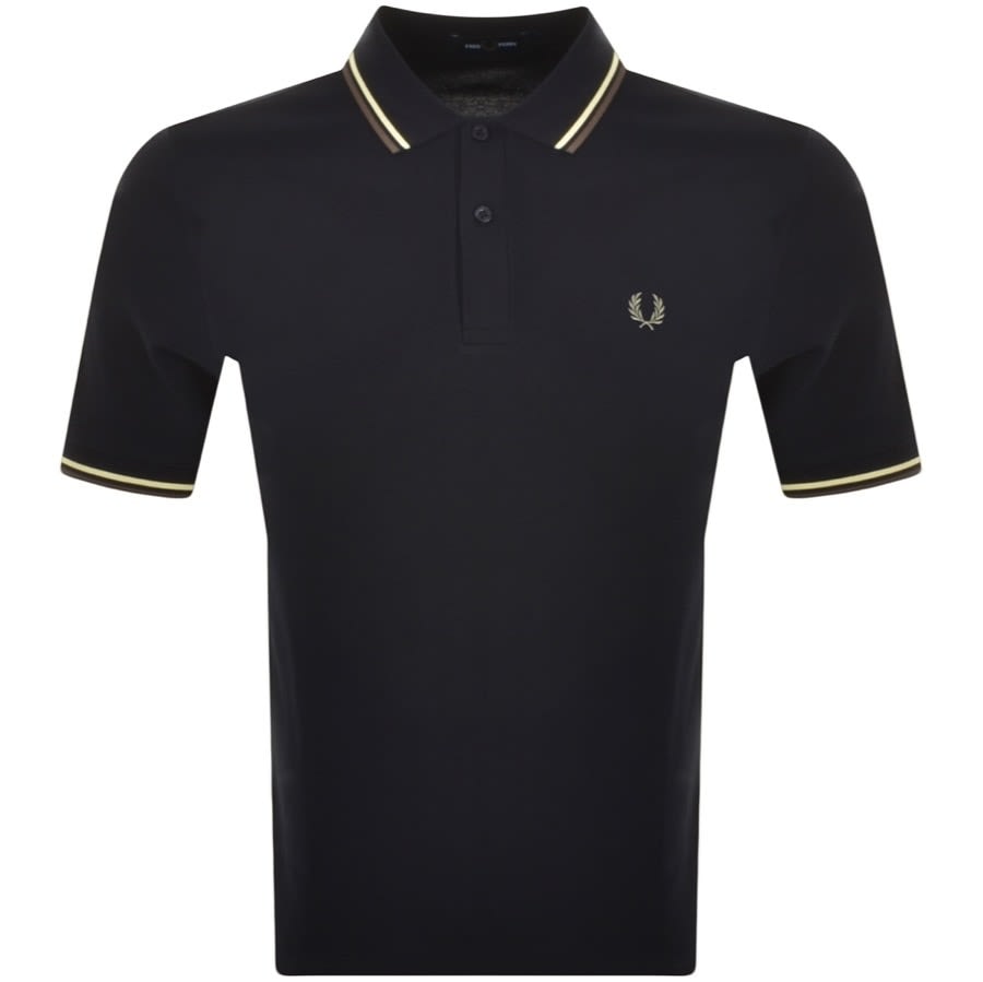 Alternative Image for ProductFred Perry Twin Tipped Polo T Shirt Navy1