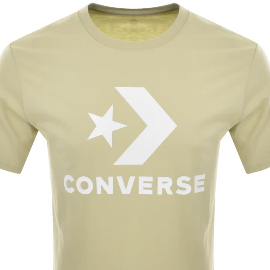 Alternative Image for ProductConverse Star Chevron Logo T Shirt Green2