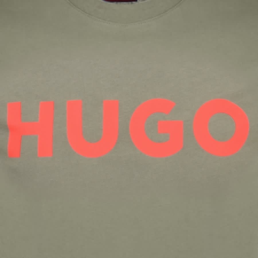 Alternative Image for ProductHUGO Dulivio Crew Neck T Shirt Khaki3