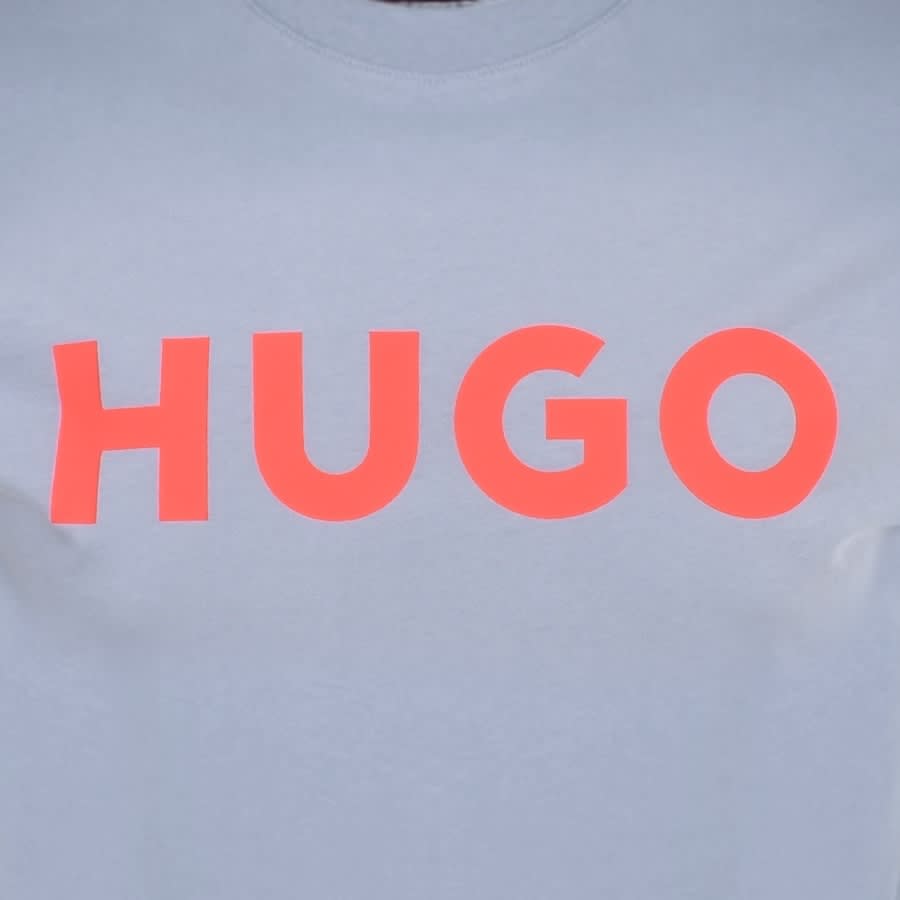 Alternative Image for ProductHUGO Dulivio Crew Neck T Shirt Blue3