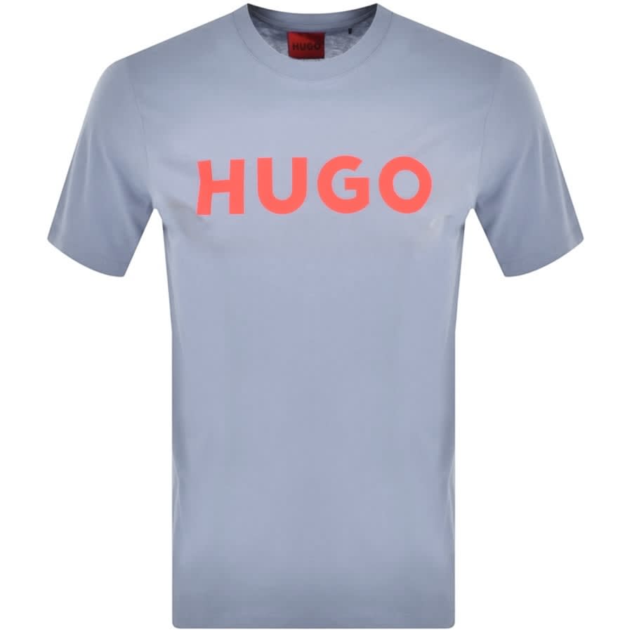 Alternative Image for ProductHUGO Dulivio Crew Neck T Shirt Blue1