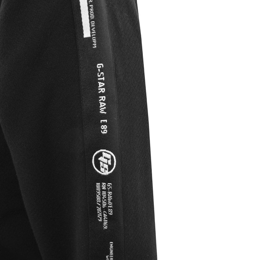 Alternative Image for ProductG Star Raw Raglan Sweatshirt Black3