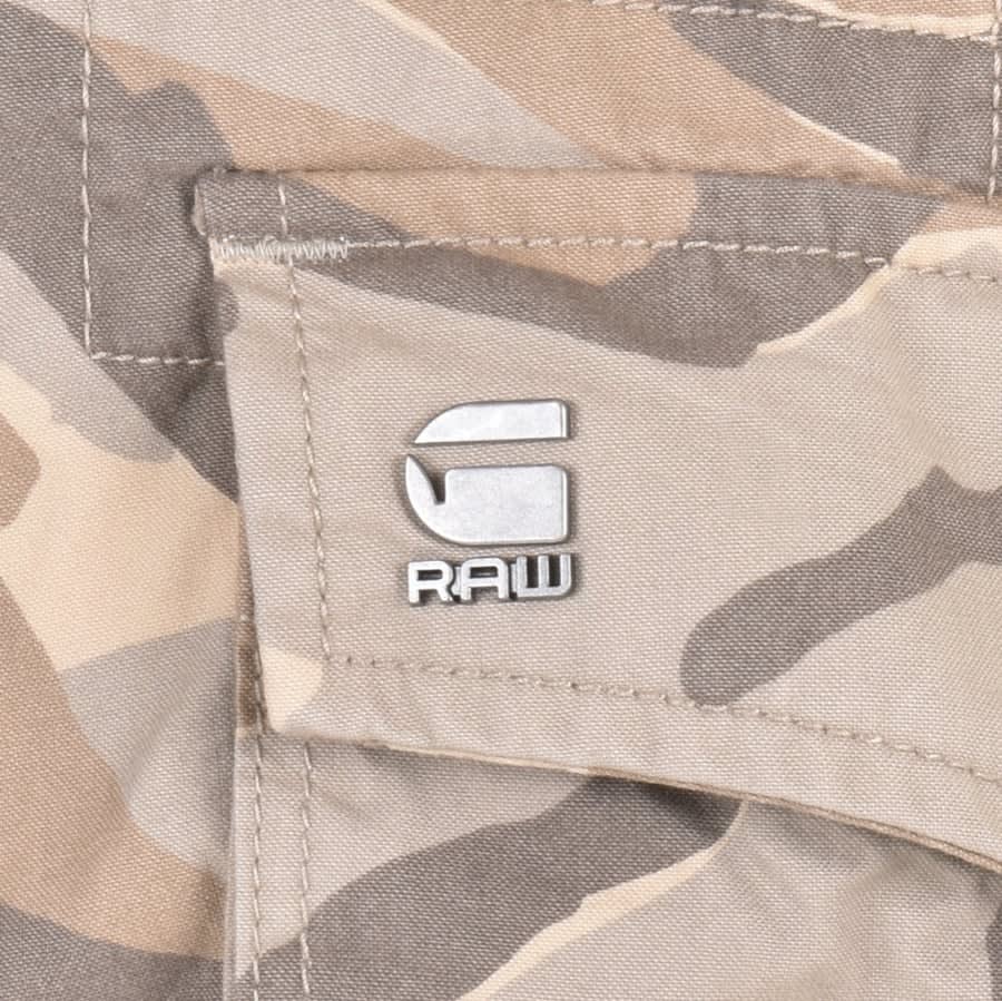 Alternative Image for ProductG Star Raw Rovic 3D Tapered Trousers Beige3