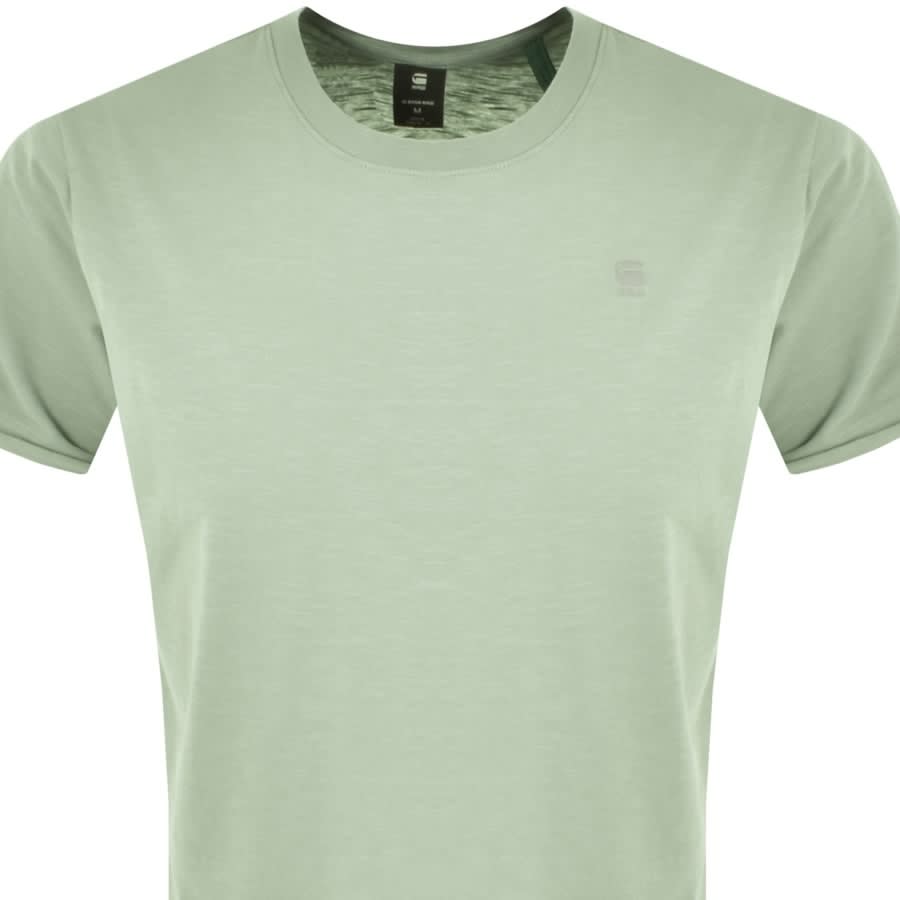 Alternative Image for ProductG Star Raw Lash Logo T Shirt Green2