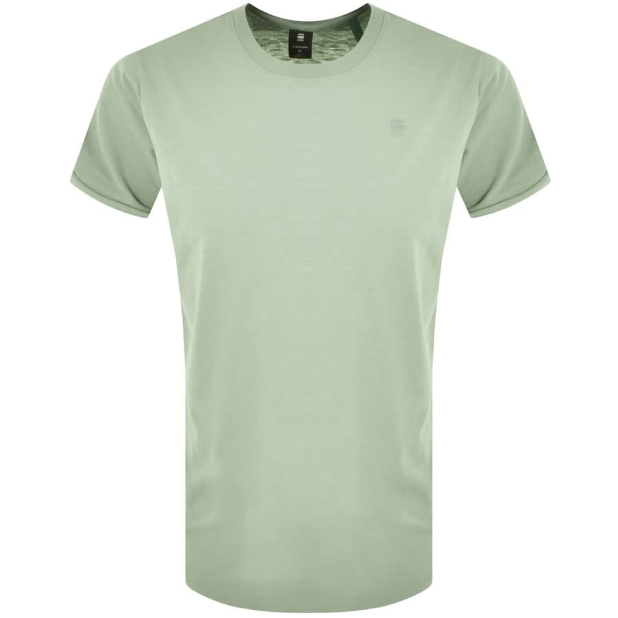 Alternative Image for ProductG Star Raw Lash Logo T Shirt Green1