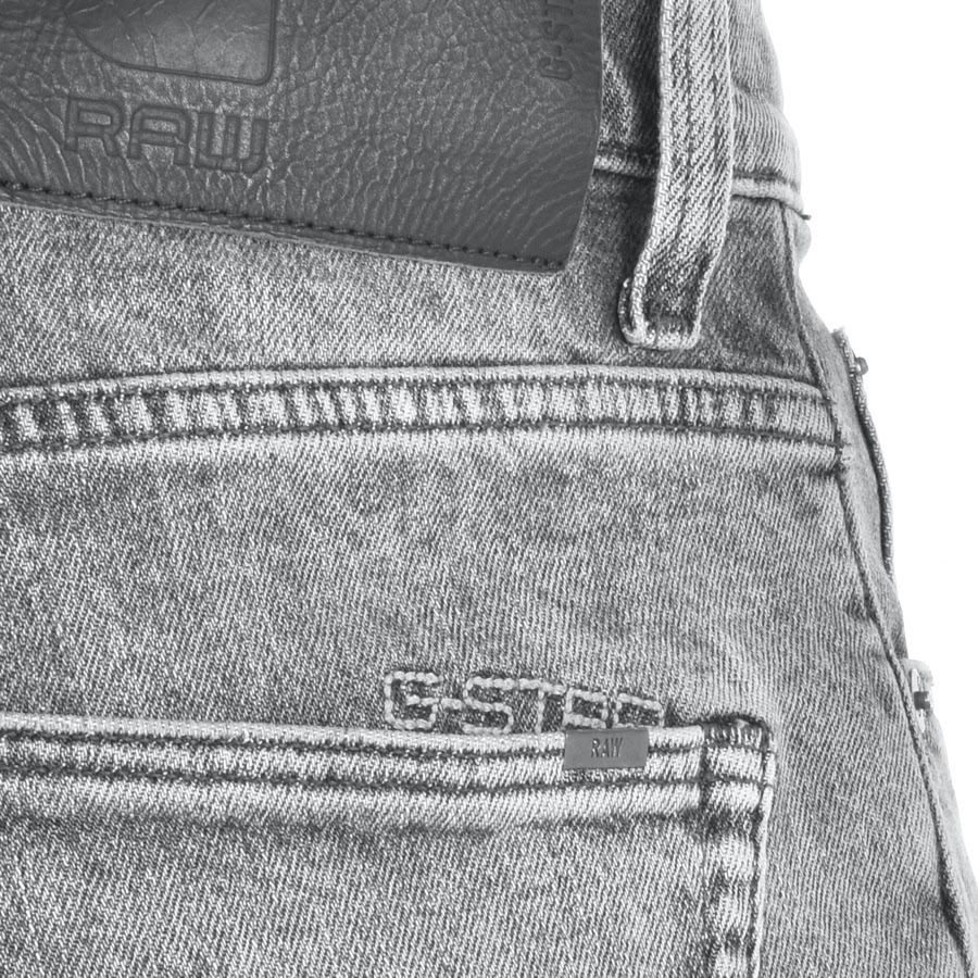 Alternative Image for ProductG Star Raw 3301 Light Wash Slim Fit Jeans Grey3