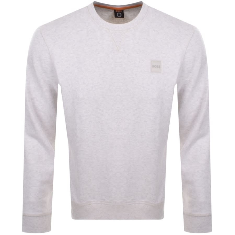 Alternative Image for ProductBOSS Westart 1 Sweatshirt Off White1