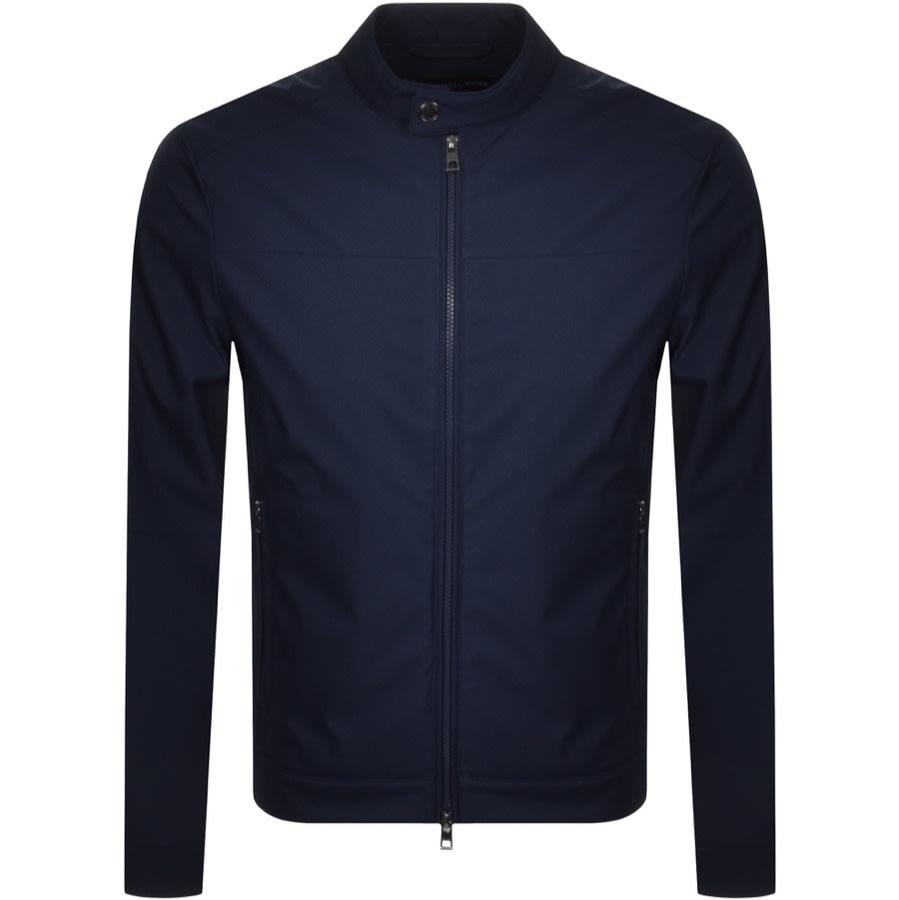 Alternative Image for ProductMichael Kors Nylon Racer Jacket Navy1