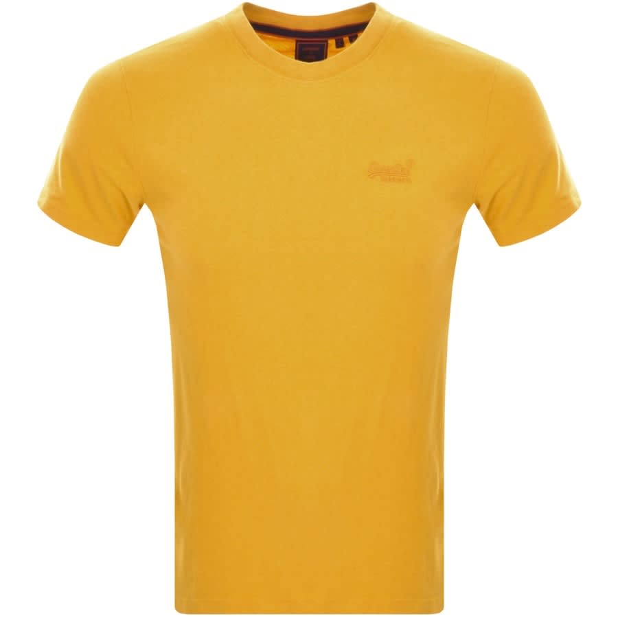 Alternative Image for ProductSuperdry Short Sleeved T Shirt Yellow1