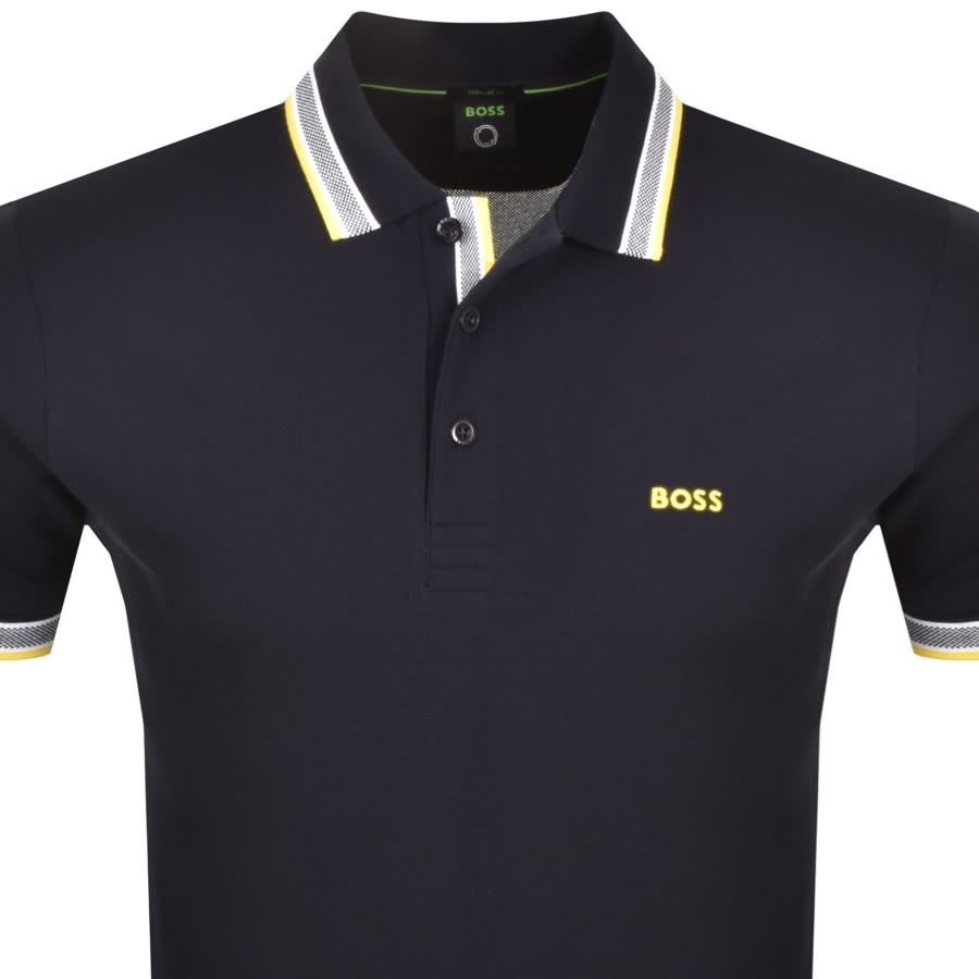 Alternative Image for ProductBOSS Paddy Polo T Shirt Navy2