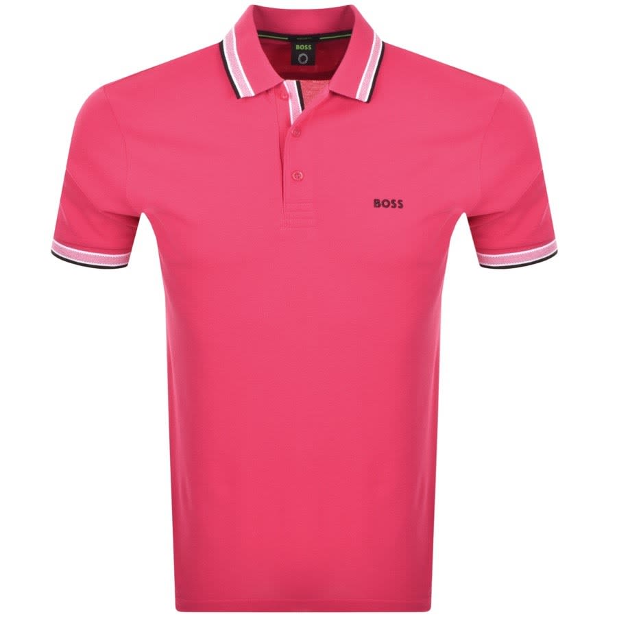 hugo boss paddy polo pink