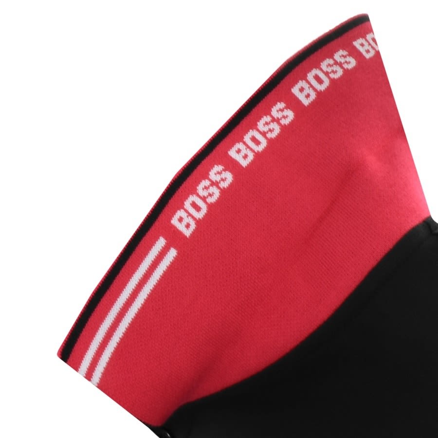 Alternative Image for ProductBOSS Paul Curved Polo T Shirt Black3