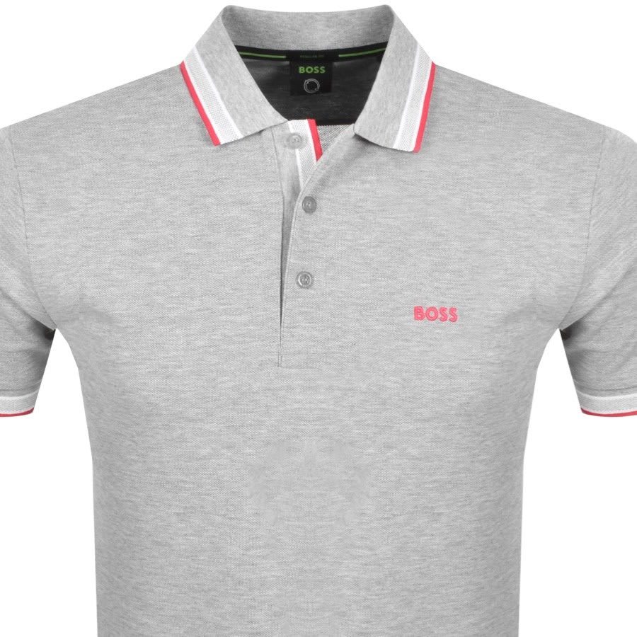 Alternative Image for ProductBOSS Paddy Polo T Shirt Grey2