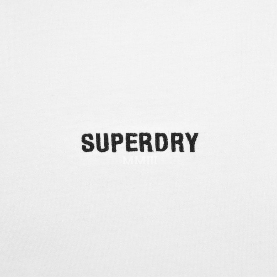 Alternative Image for ProductSuperdry Code Micro Logo T Shirt White3