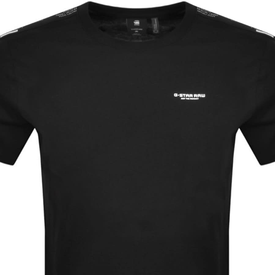 Alternative Image for ProductG Star Raw Tape Tape T Shirt Black2