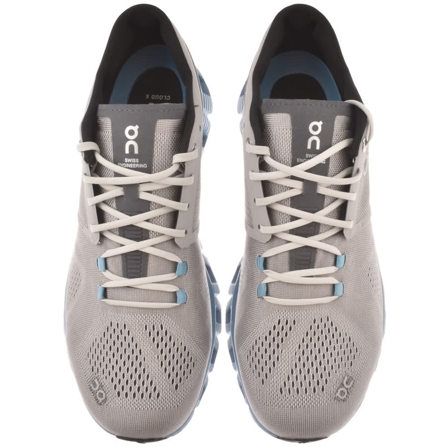 Alternative Image for ProductOn Running Cloud X Trainers Grey3