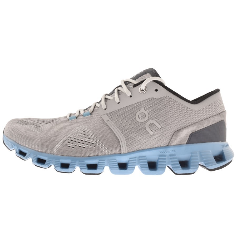Alternative Image for ProductOn Running Cloud X Trainers Grey1