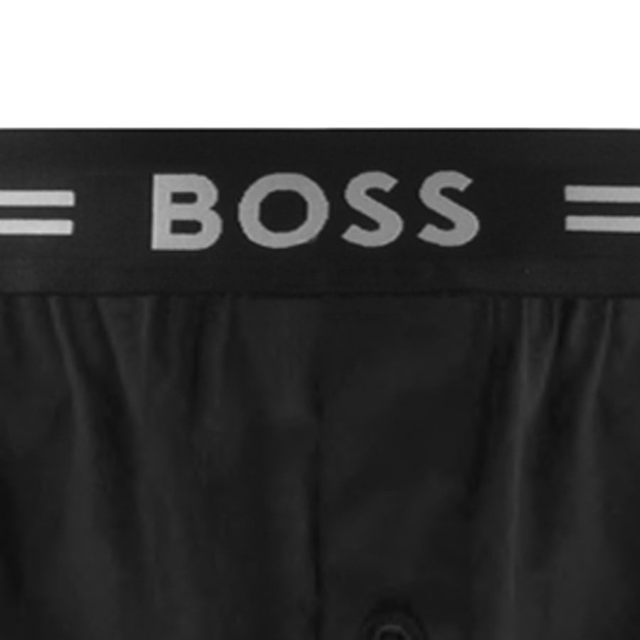 Alternative Image for ProductBOSS Underwear Two Pack Boxer Shorts Black3