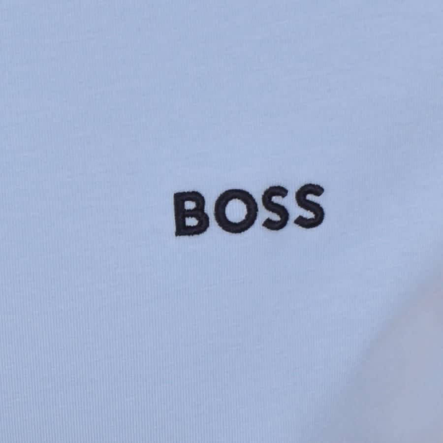 Alternative Image for ProductBOSS Crew Neck Logo T Shirt Blue3