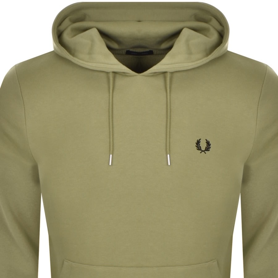 Alternative Image for ProductFred Perry Tipped Logo Hoodie Green2