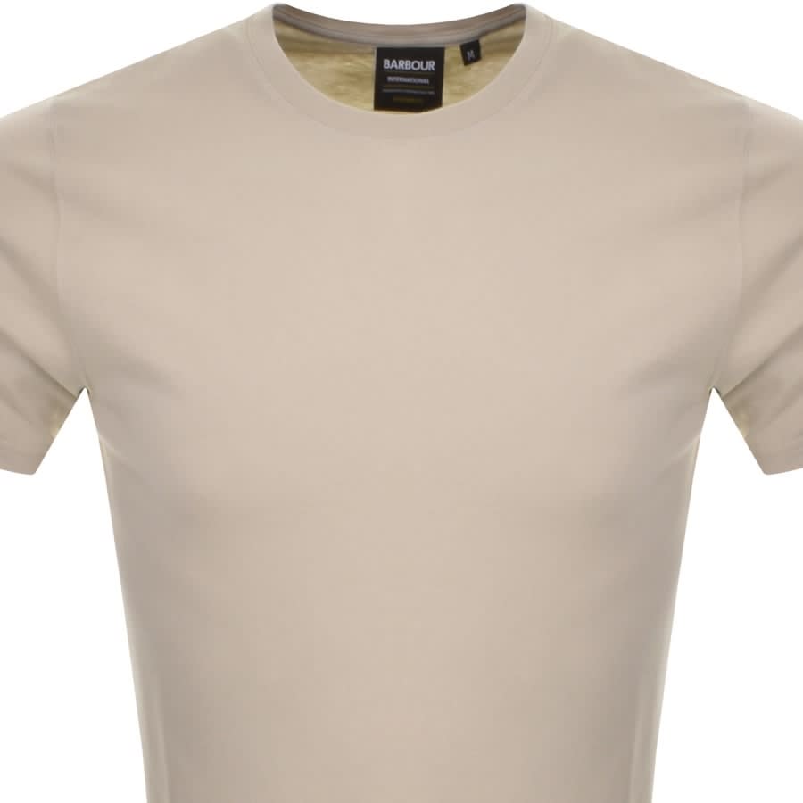 Alternative Image for ProductBarbour International Devise T Shirt Beige2