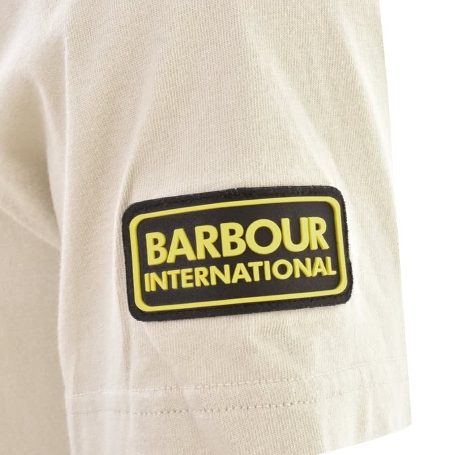 Alternative Image for ProductBarbour International Devise T Shirt Beige3