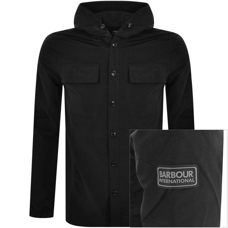 Alternative Image for ProductBarbour International Amplifier Overshirt Black1