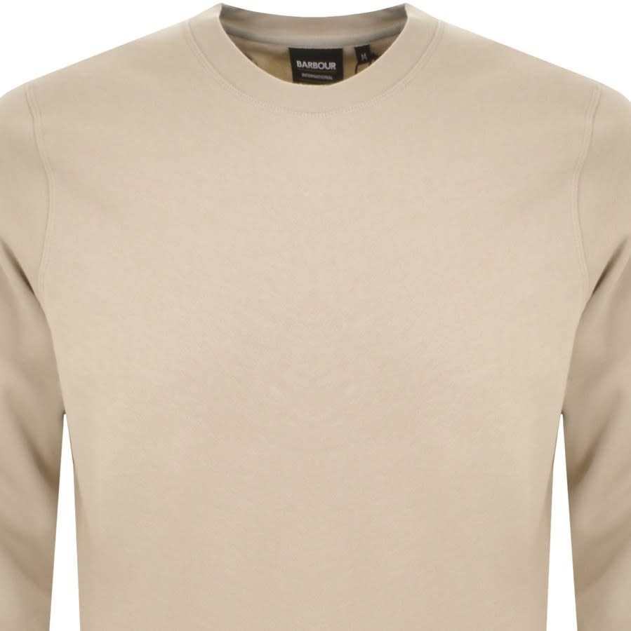 Alternative Image for ProductBarbour International Legacy Sweatshirt Beige2