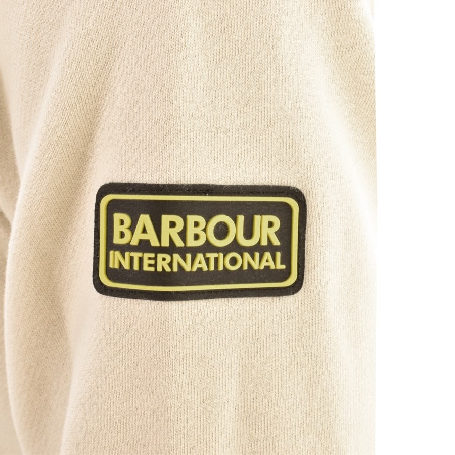 Alternative Image for ProductBarbour International Legacy Sweatshirt Beige3