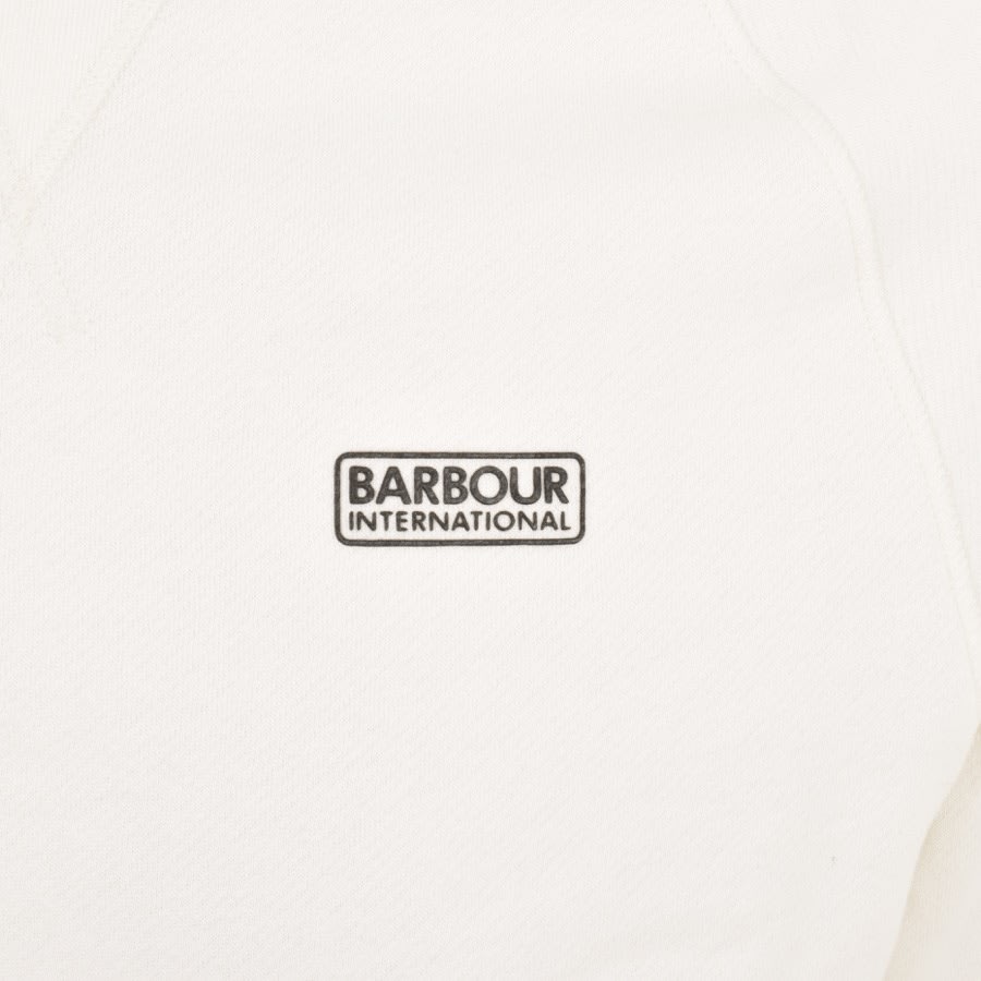Alternative Image for ProductBarbour International Crew Neck Sweatshirt Cream3