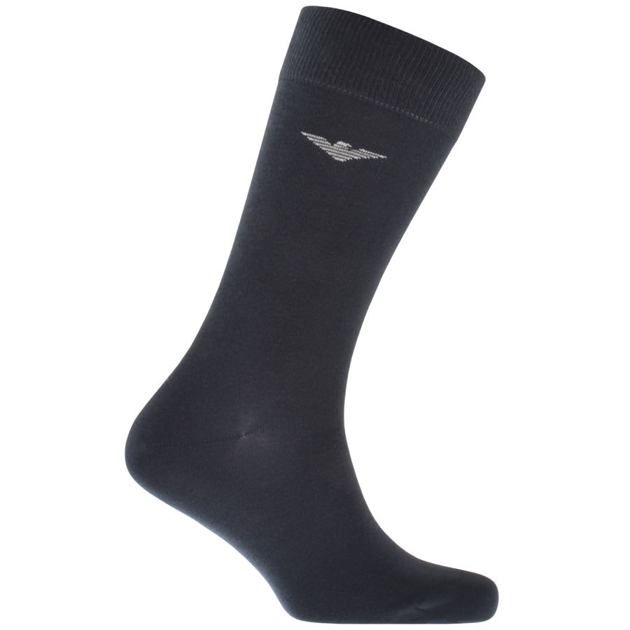 Alternative Image for ProductEmporio Armani 3 Pack Socks Navy2