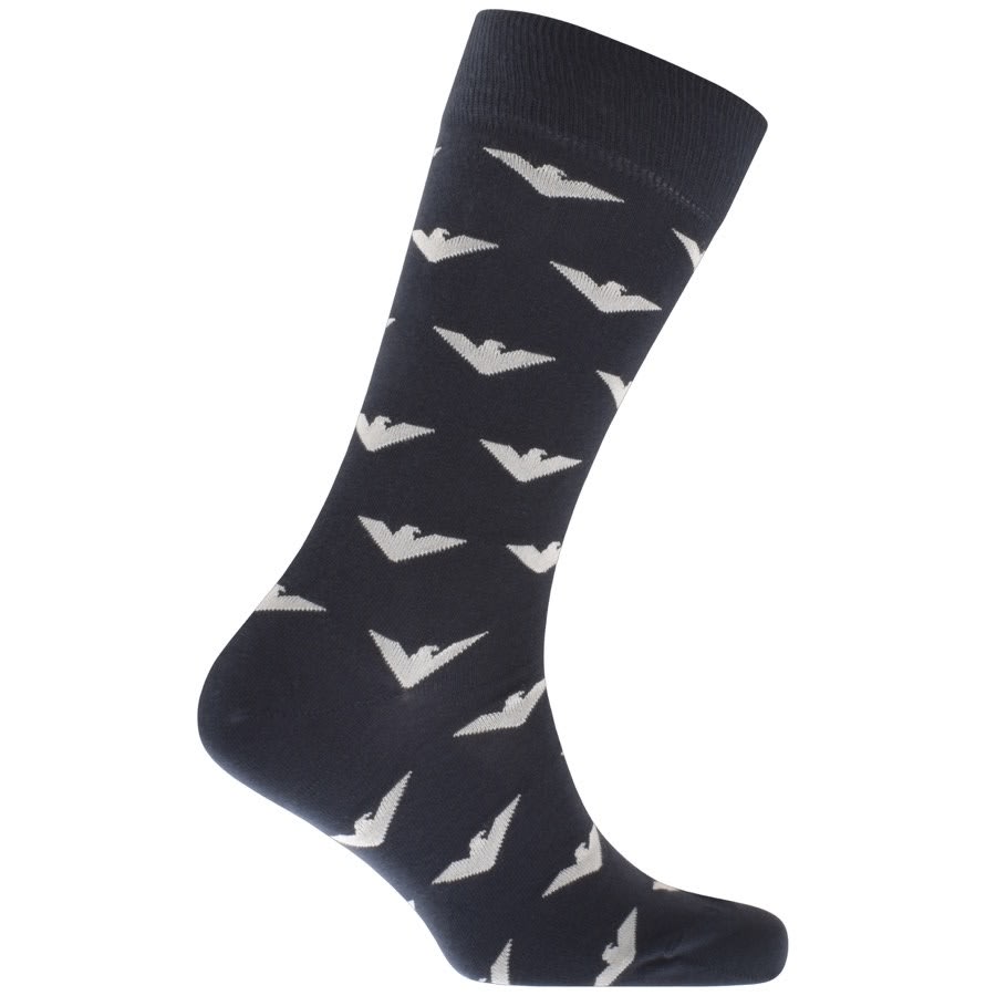 Alternative Image for ProductEmporio Armani 3 Pack Socks Navy3
