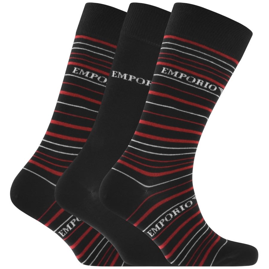 black armani socks