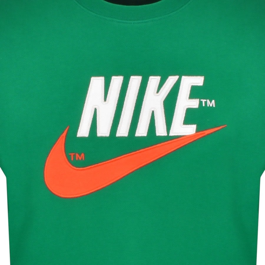 Alternative Image for ProductNike Crew Neck Logo Sweatshirt Green3