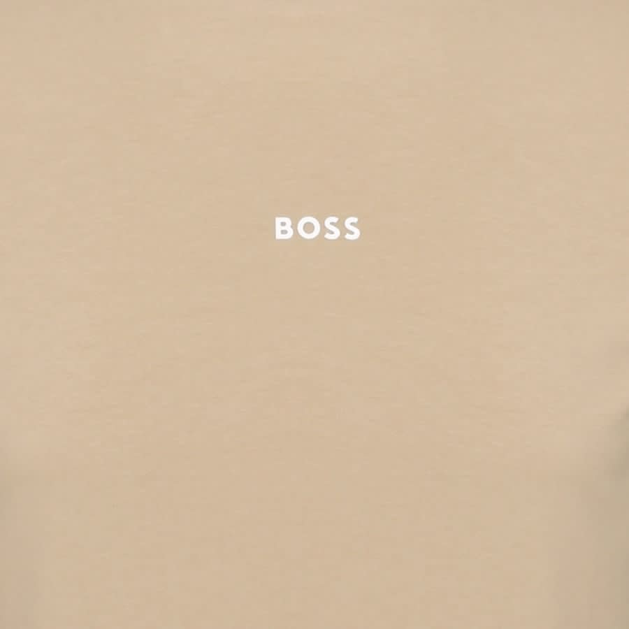 Alternative Image for ProductBOSS TChup Logo T Shirt Beige3