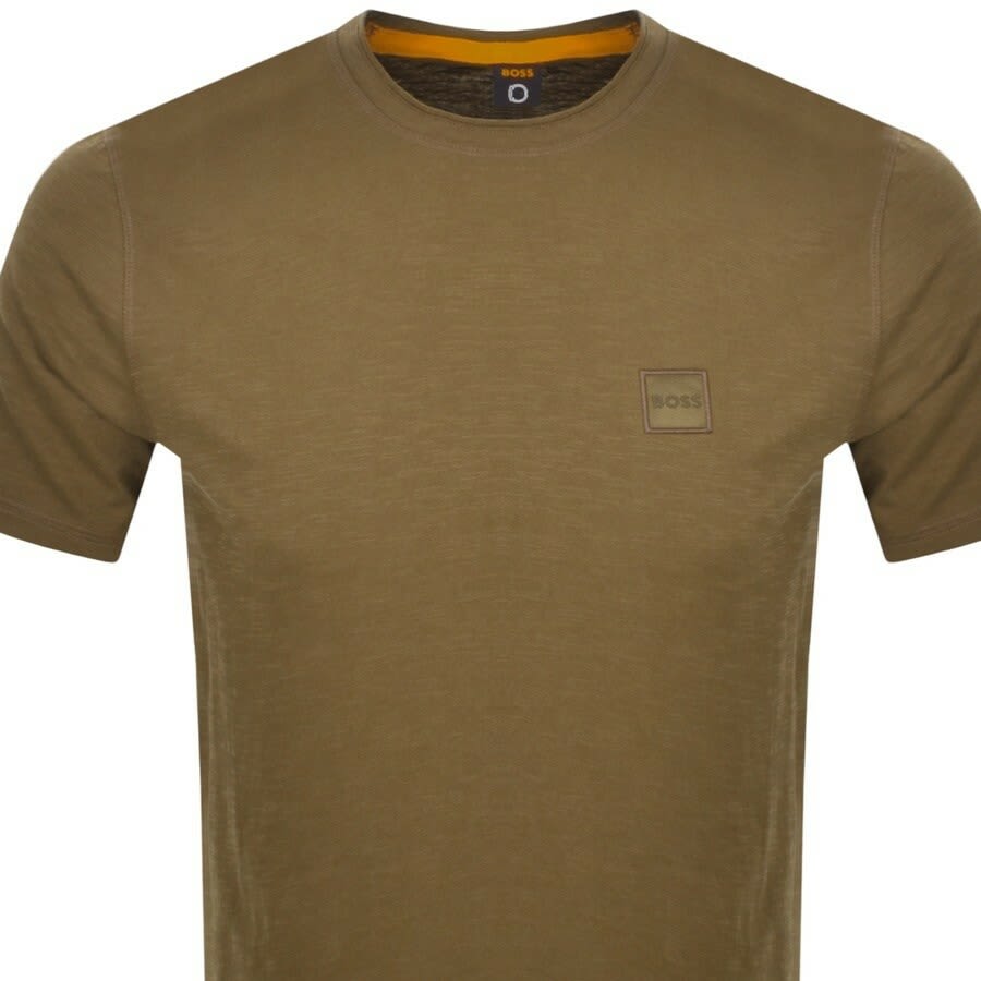Alternative Image for ProductBOSS Tegood Logo T Shirt Brown2