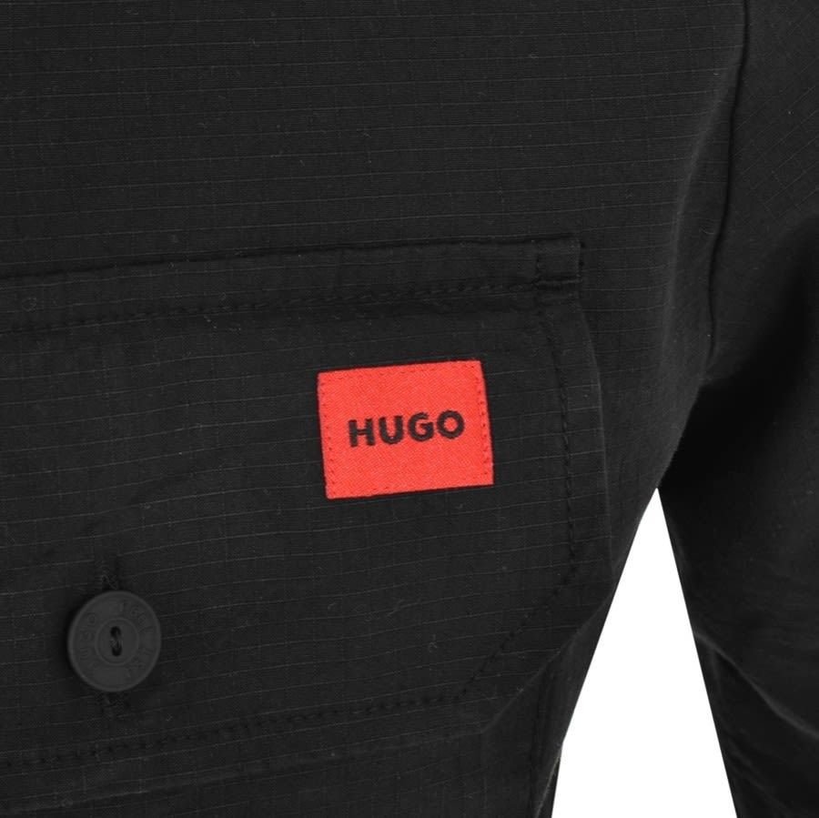 Alternative Image for ProductHUGO Short Sleeved Elpy Shirt Black3