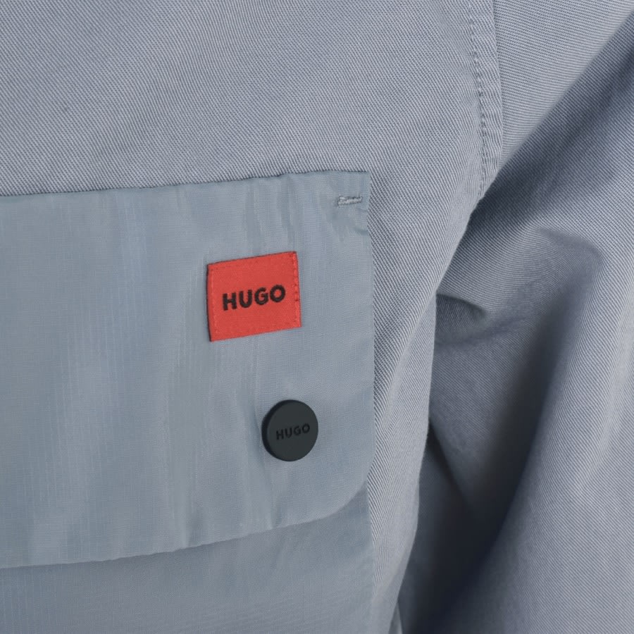 Alternative Image for ProductHUGO Egildo Overshirt Blue3
