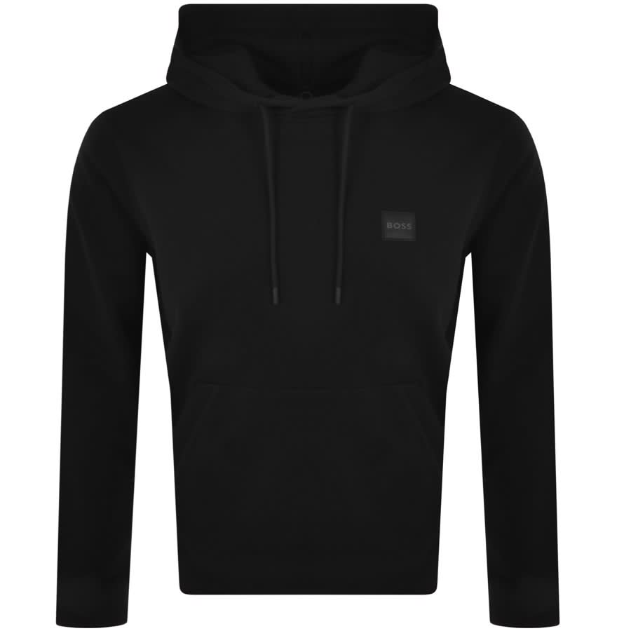 BOSS Wetalk Pullover Hoodie Black | Mainline Menswear