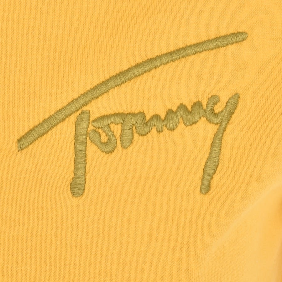 Alternative Image for ProductTommy Jeans Signature T Shirt Yellow3
