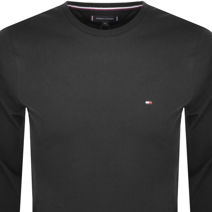 Alternative Image for ProductTommy Hilfiger Long Sleeved T Shirt Black2
