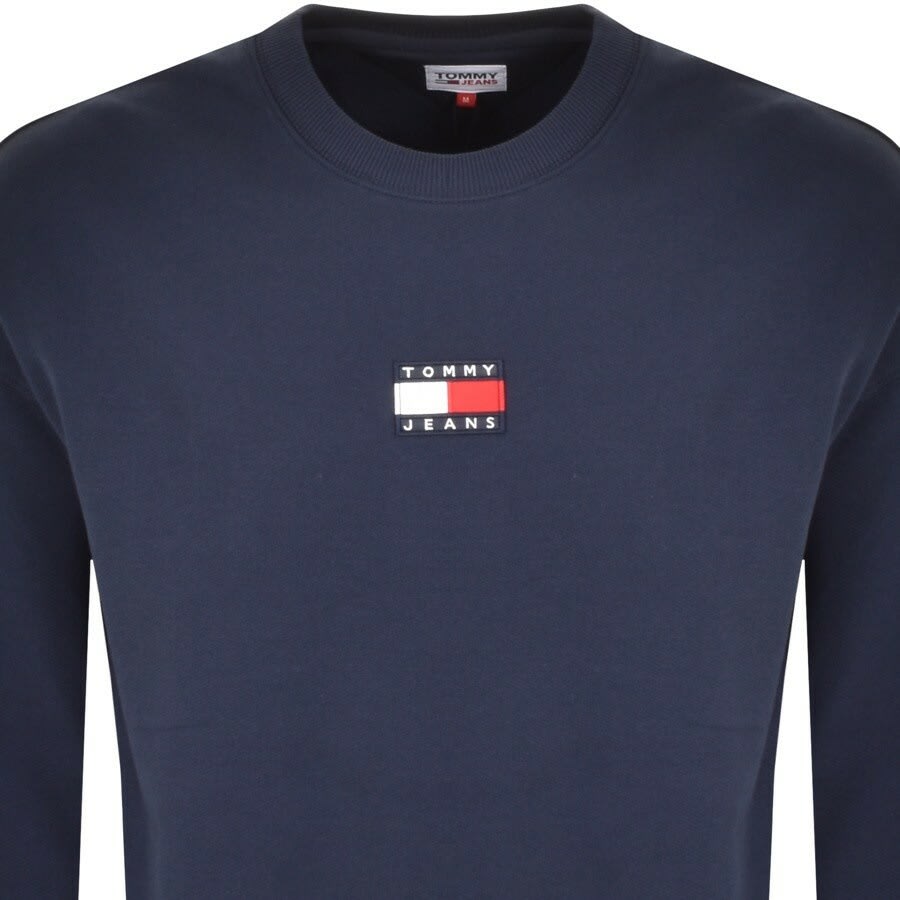 Alternative Image for ProductTommy Jeans Logo Badge Sweatshirt Navy2