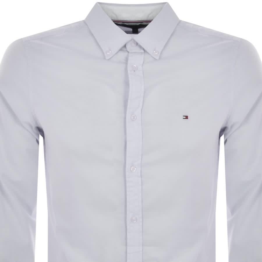 Alternative Image for ProductTommy Hilfiger Oxford Long Sleeve Shirt Blue2